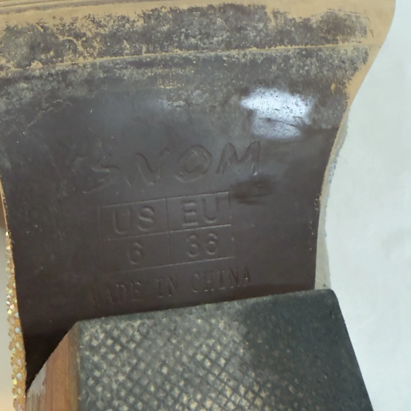 Isnow Women’s Ankle Boots Size 6 – Rhinestone Detail, Sparkly Fashion Silver - Image 14