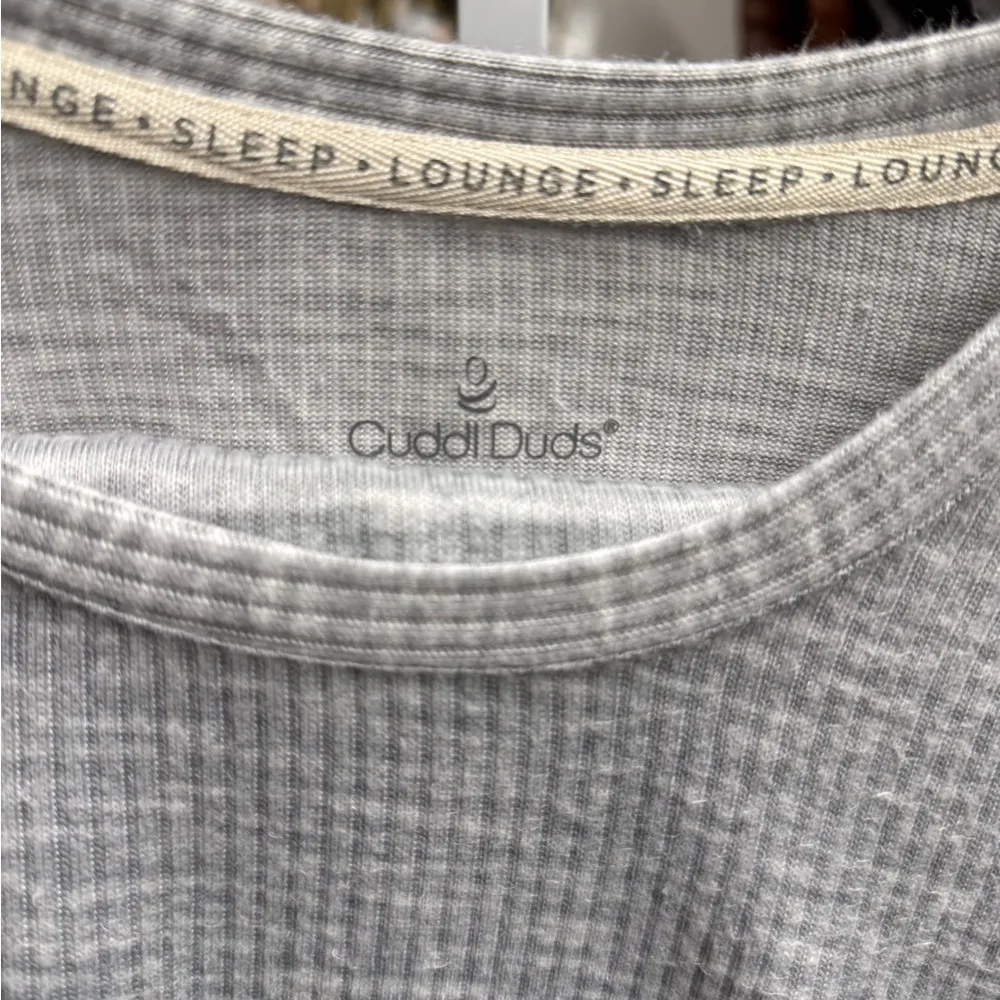 Cuddl Duds Ribbed Two Piece Pajama or Loungewear Set - Image 2