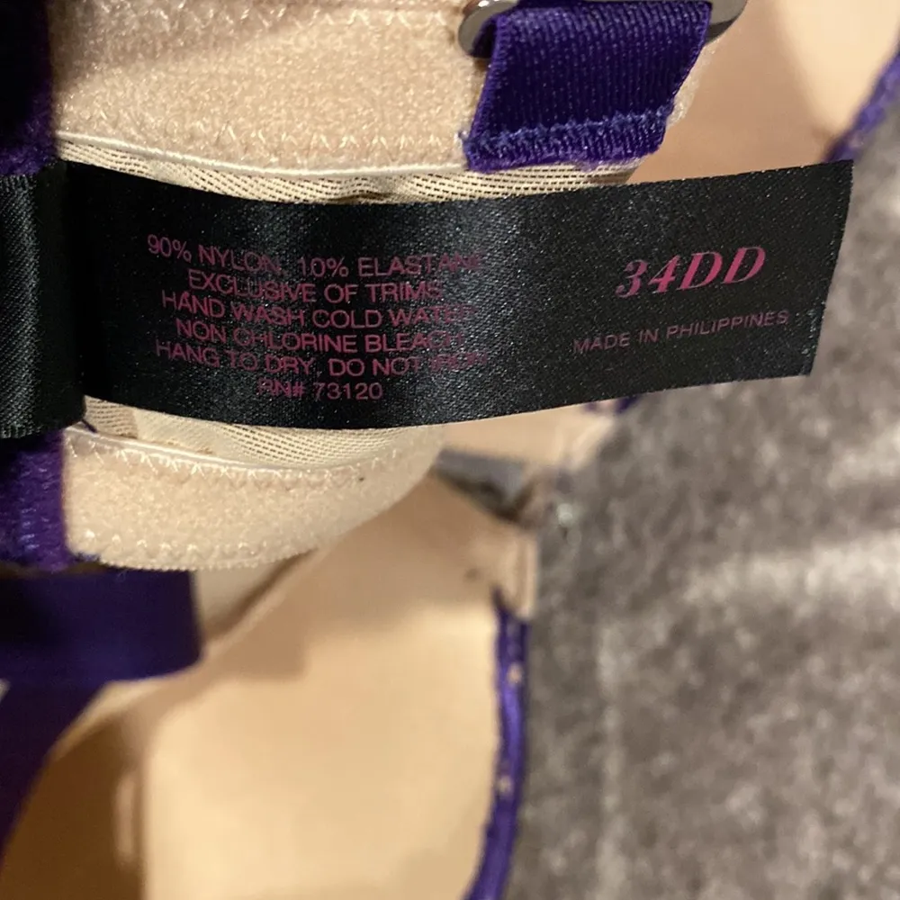 NWT Frederick's of Hollywood Extreme Tuxedo Lace Bra SIZE 34DD - Image 7