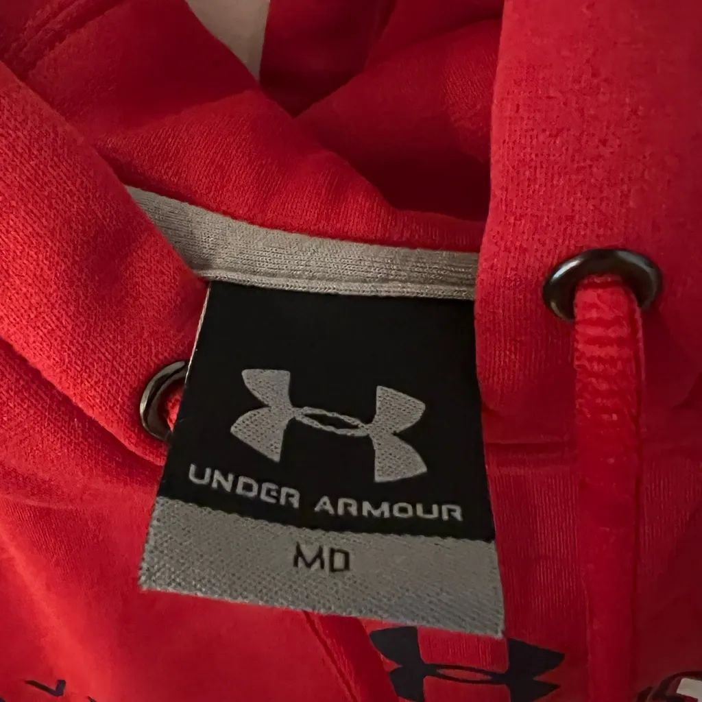 Under Armour Red Athletic Sweater - Image 2