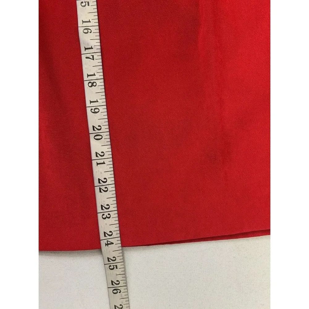 Leslie Fay Women’s Cherry Red Blazer & Skirt Set - Image 11