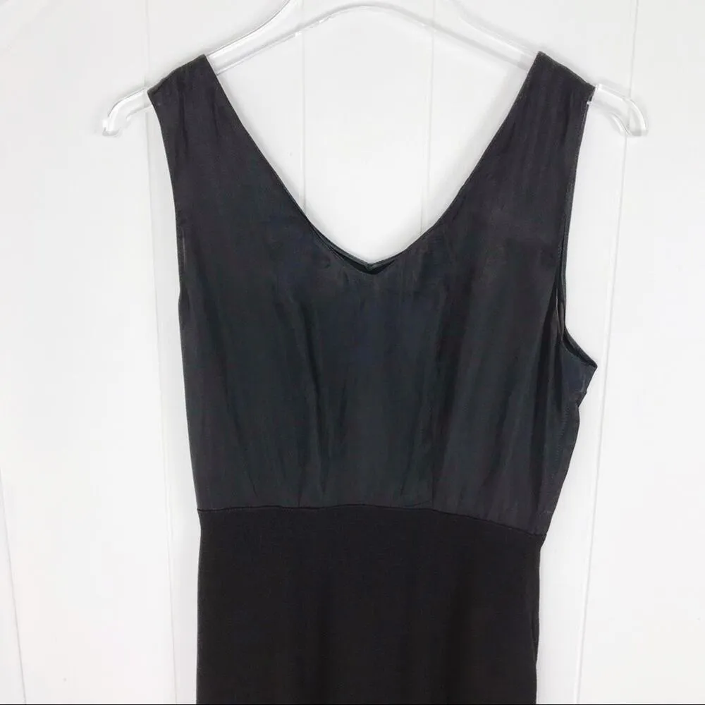 40s VINTAGE NY Dress Institute Cocktail Dress Black - Image 11