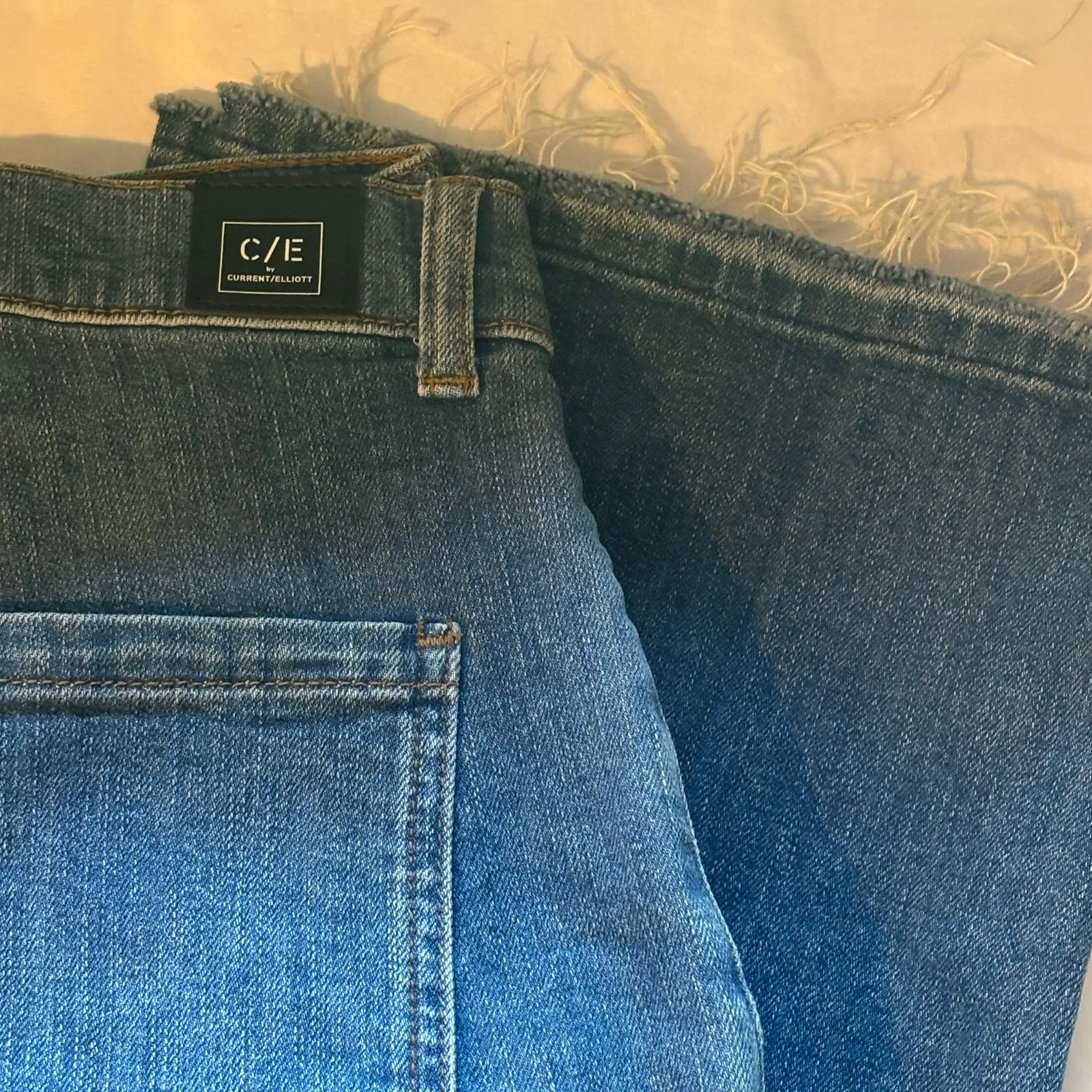 Current Elliott Wide Leg Carpenter Jeans - size 25 - Image 7