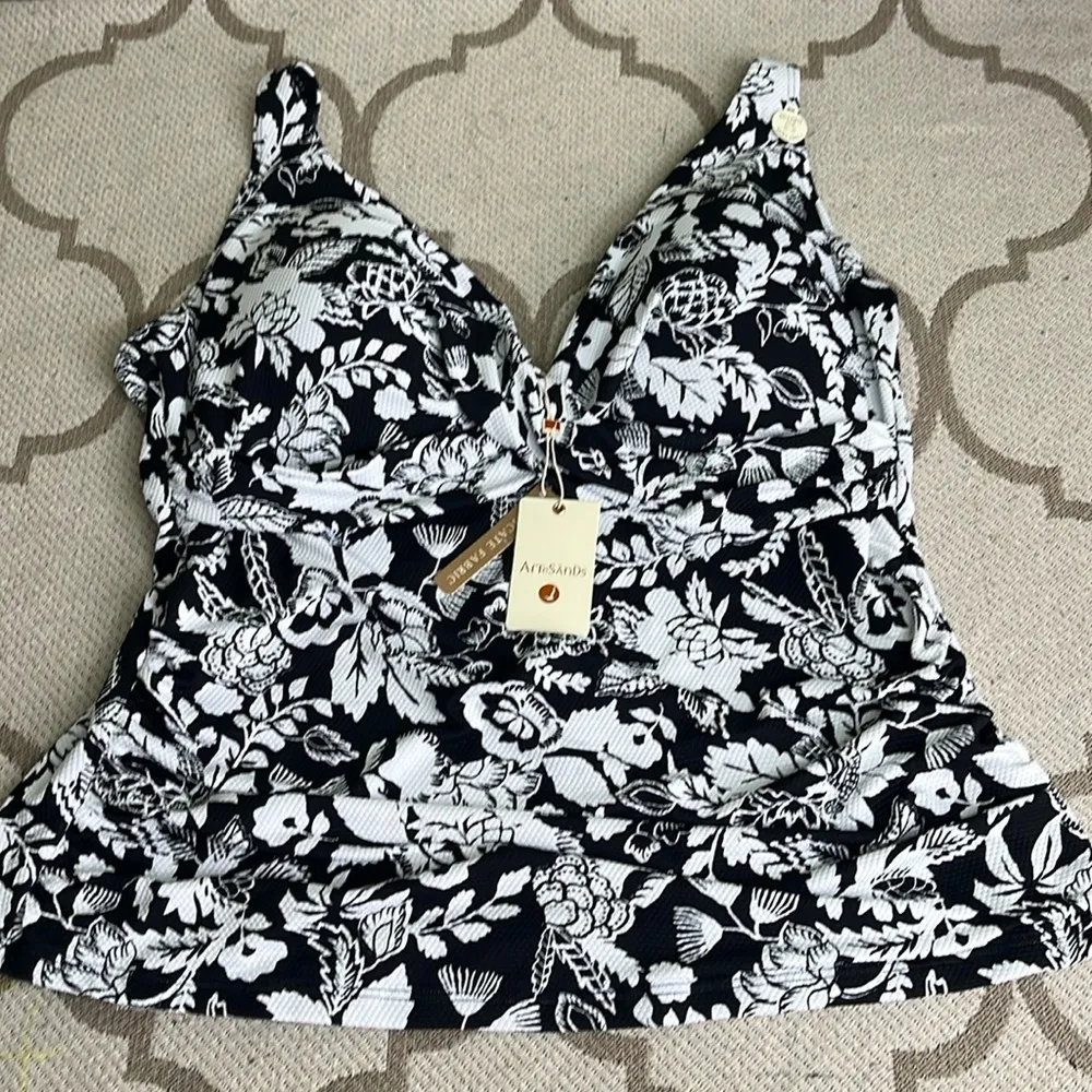 Artesands Cantana Forte Delacroix Tankini top, 22+, multi fit cup D - Image 2