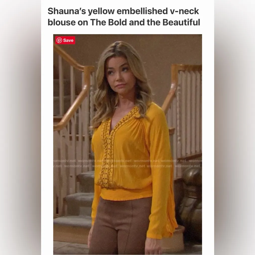 Ramy Brook Jodi Blouse Top in Tangerine Size Small - Image 12