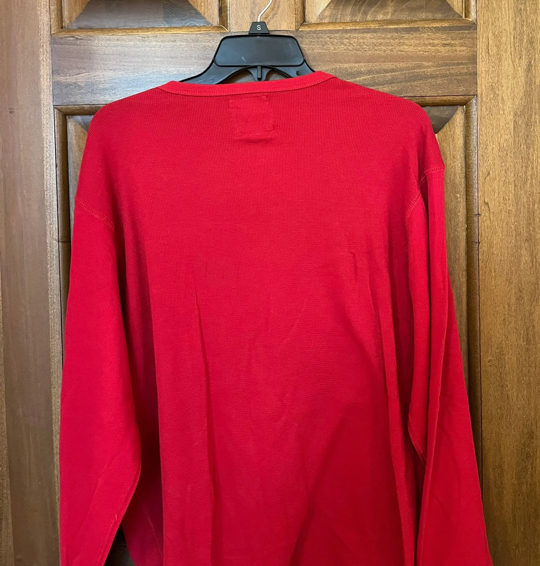 Oversized Red Long Sleeve  - Image 3