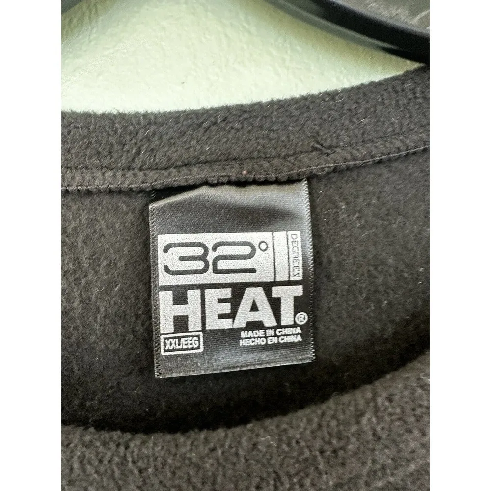 32 DEGREES Heat Lightweight Fleece Long Sleeve Athletic Performance Top XXL​​​​ - Image 5