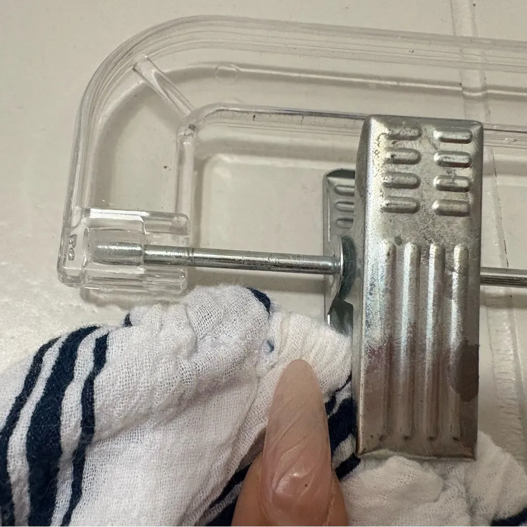 Faithfull the Brand Lane Striped Playsuit Size 6 Off Shoulder - Image 7