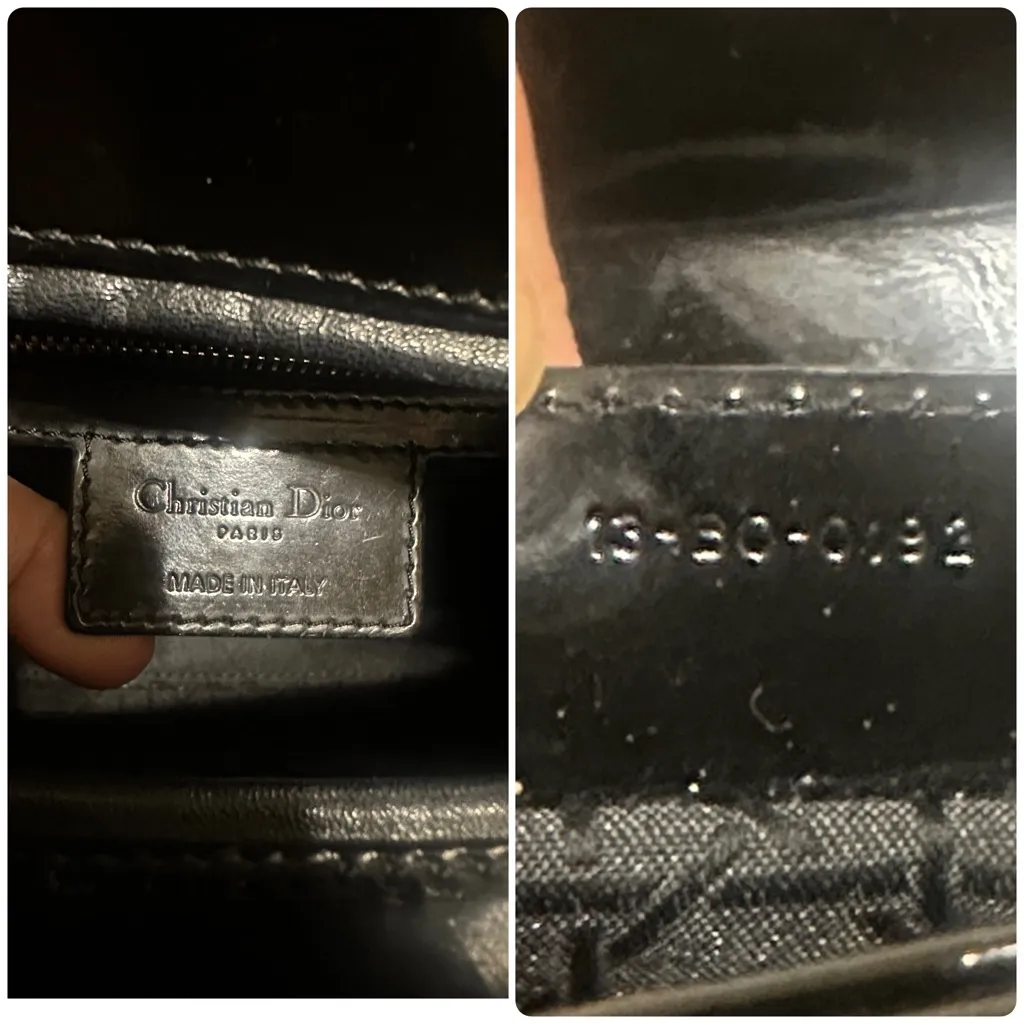 Lady Dior Bag Cannage Black Quilted Handbag - Image 15