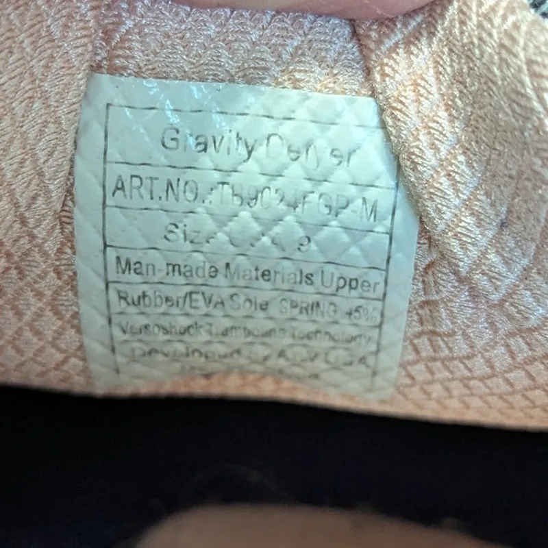 Gravity Defyer Mighty Walk Walking Shoes Gdefy Gray Salmon Pain Relief Sneakers Size 9 - Image 7