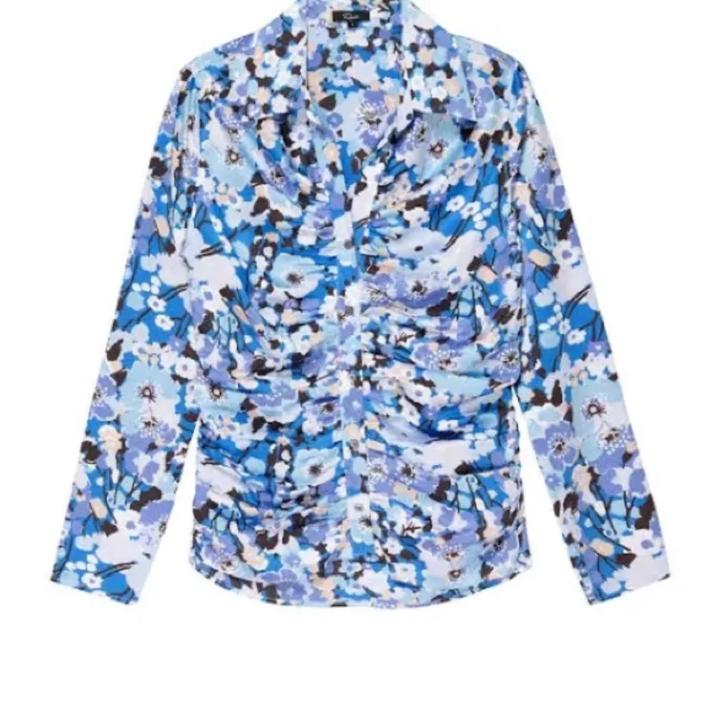 Rails Women's Tops Rails Lisa Floral Ruched Button-Up Blouse XL (b13) - Image 5