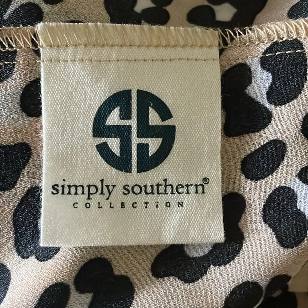 Simply southern animal print dress new without tags L - Image 3