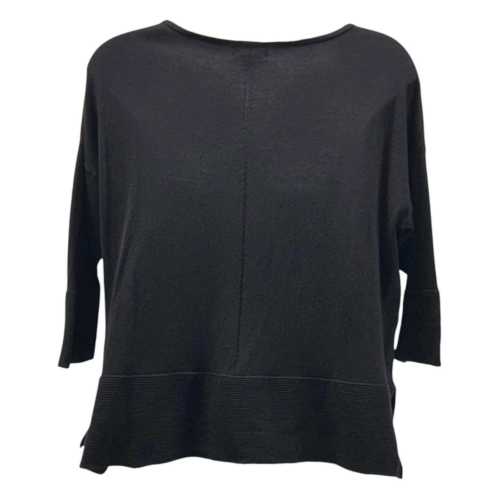 Lands End Sweater Black 1X - Image 2