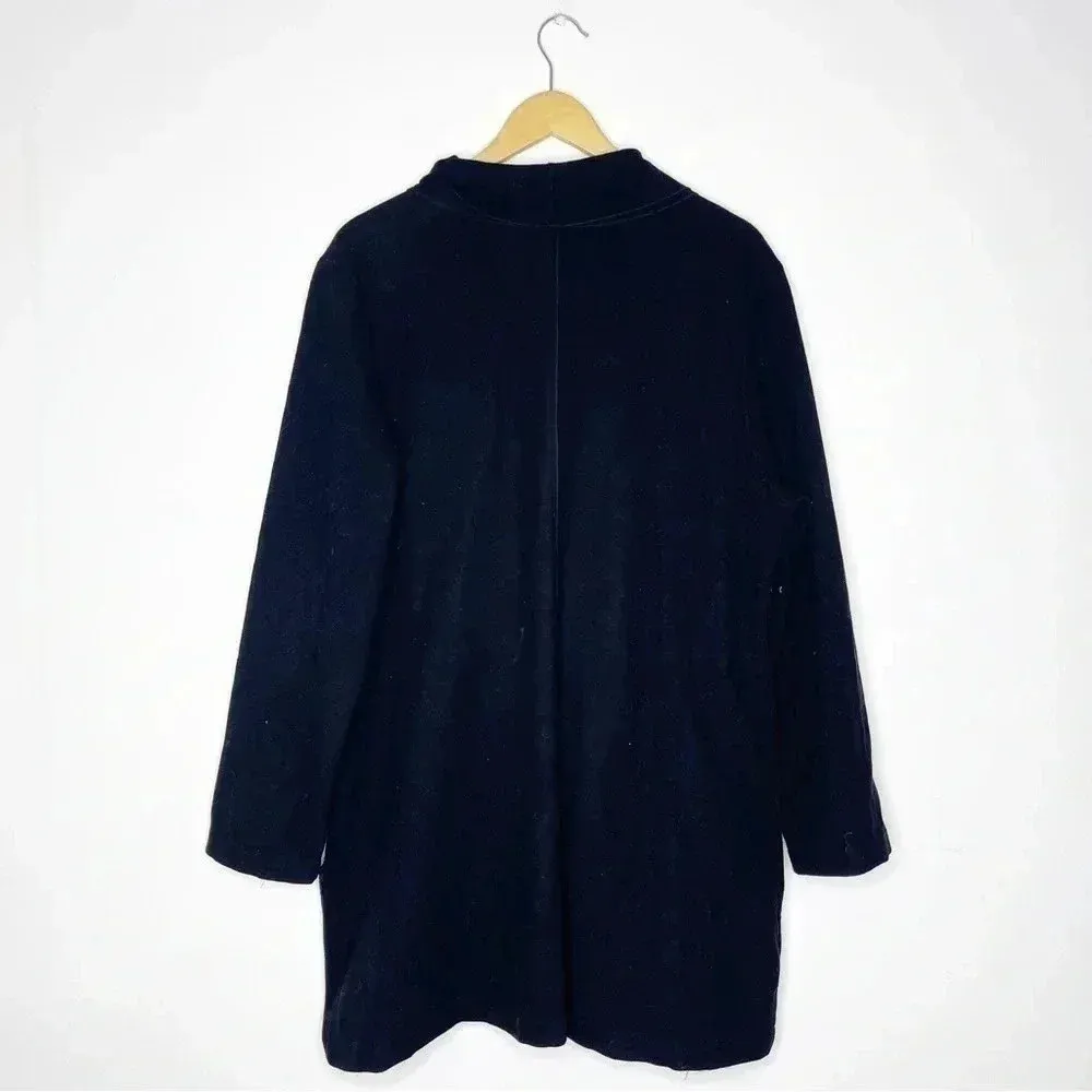 Habitat Black Button Front Cardigan Jacket Size XL - Image 5