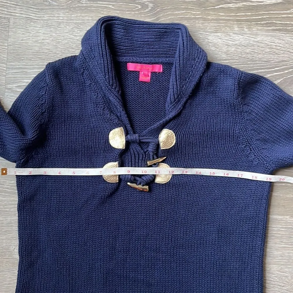 Lilly Pulitzer Bainbridge Toggle Shawl Collar Knit Sweater - Image 11