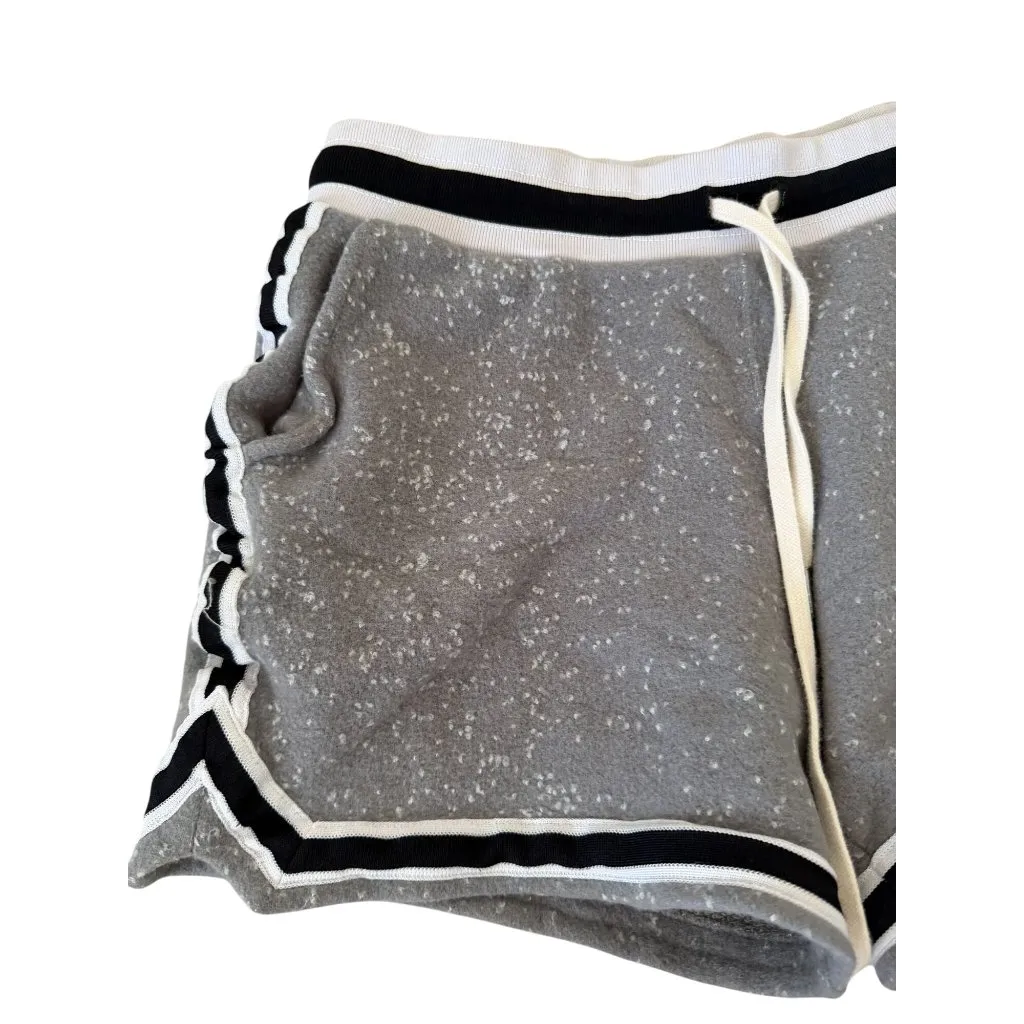 JOHN ELLIOTT Gray Wool Blend Sweat Shorts Size Medium - Image 2