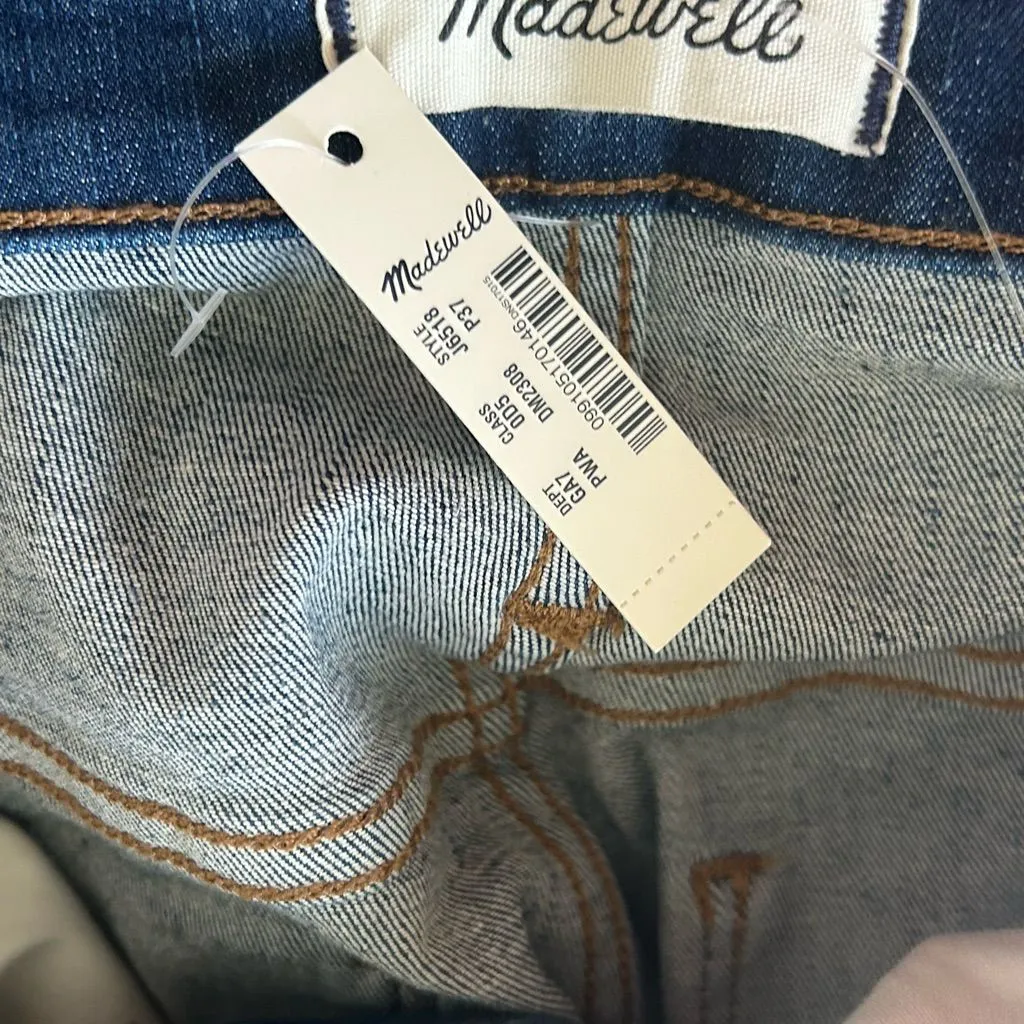 Madewell 9” High-Rise Skinny Jeans — Petite 37P  — $135 MSRP - Image 4