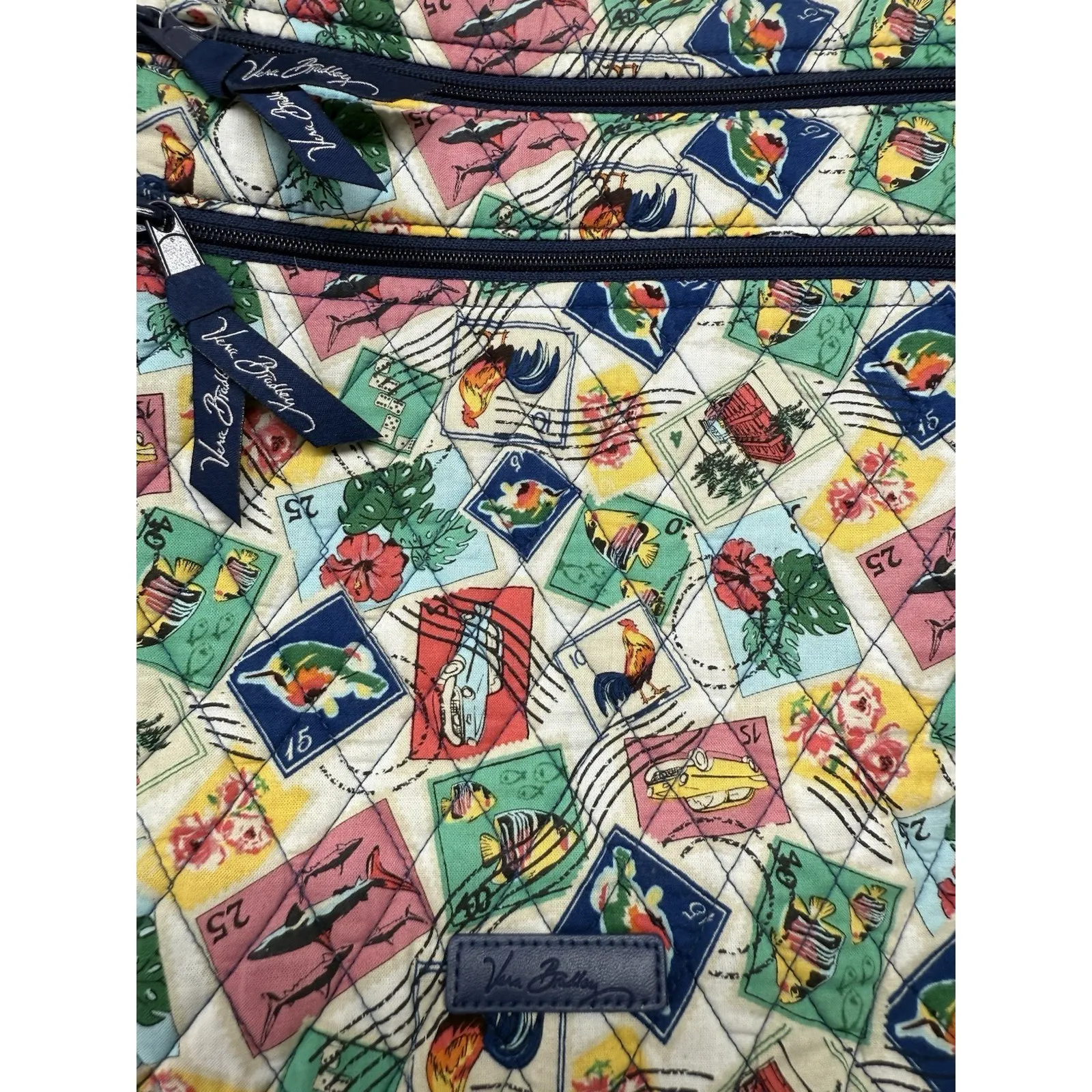 Vera Bradley Purse Crossbody Women's Mexican‎ Lottery Loteria Adjustable Strap - Image 2