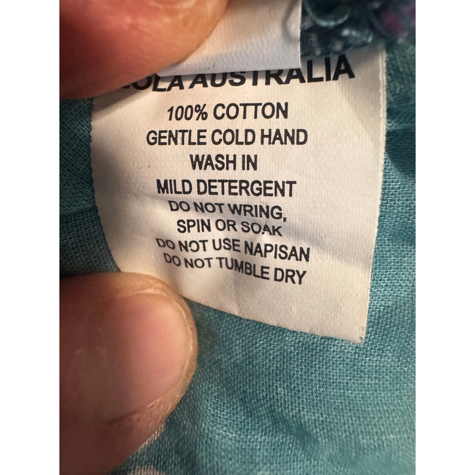 Lola Australia Boho Tunic Cotton Blouse Size M Size M - Image 8