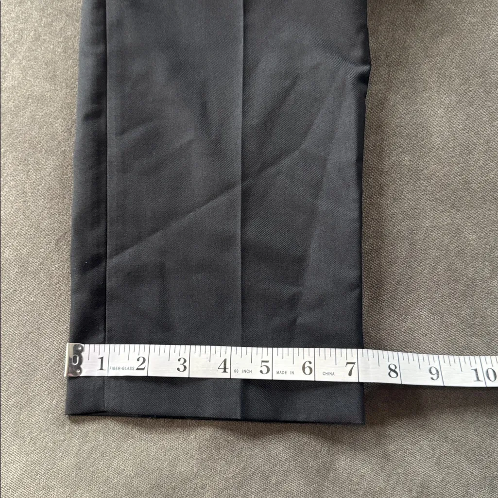 Women’s Black Slim Fit 3 Piece Formal Tuxedo Suit Peak Lapel Size 10 NWOT - Image 12