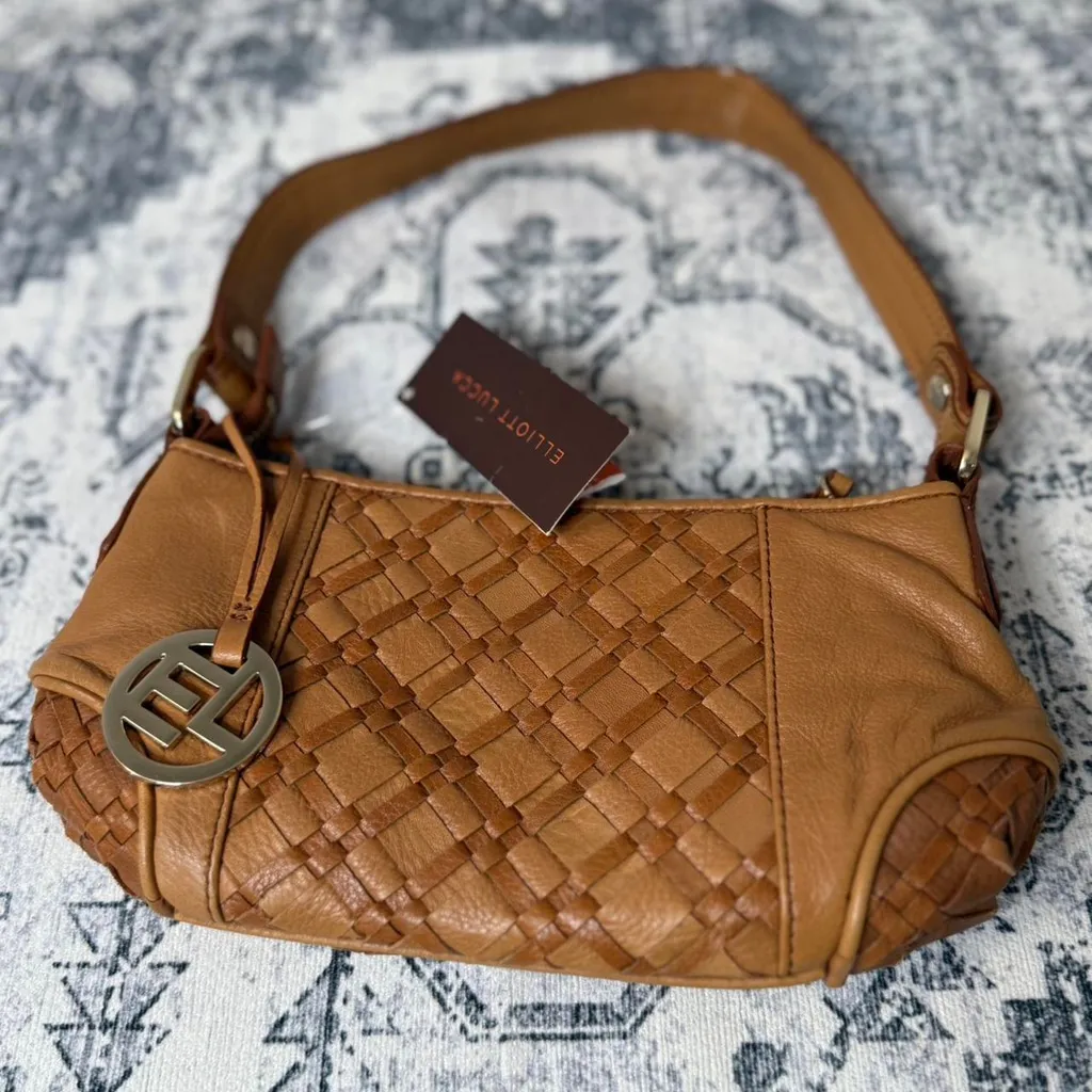 Y2k Elliott Lucca Brown Mini Shoulder Bag - Image 2