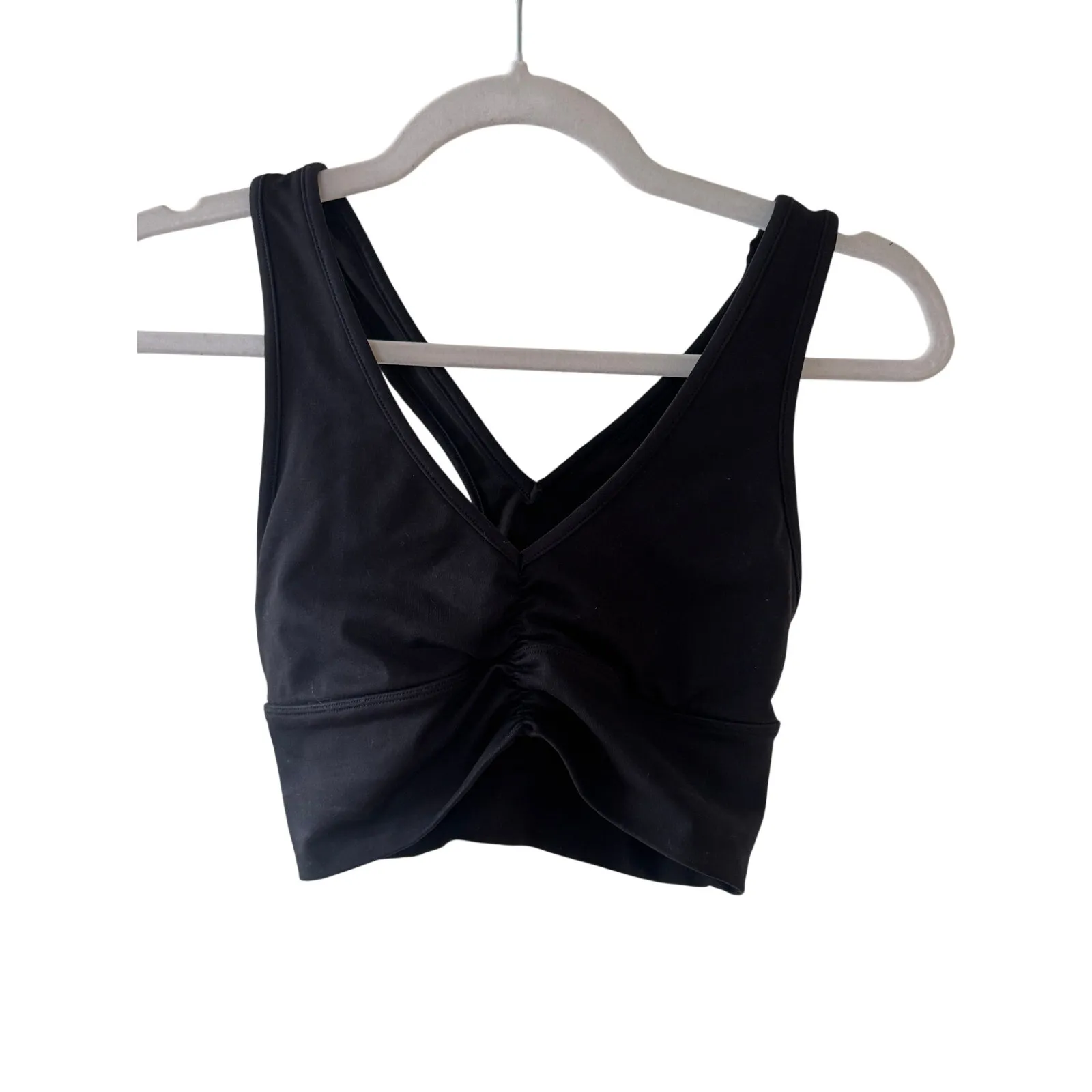 Alo Yoga Wild Thing Sports Bra Black Sporty Athletic - S - Image 3