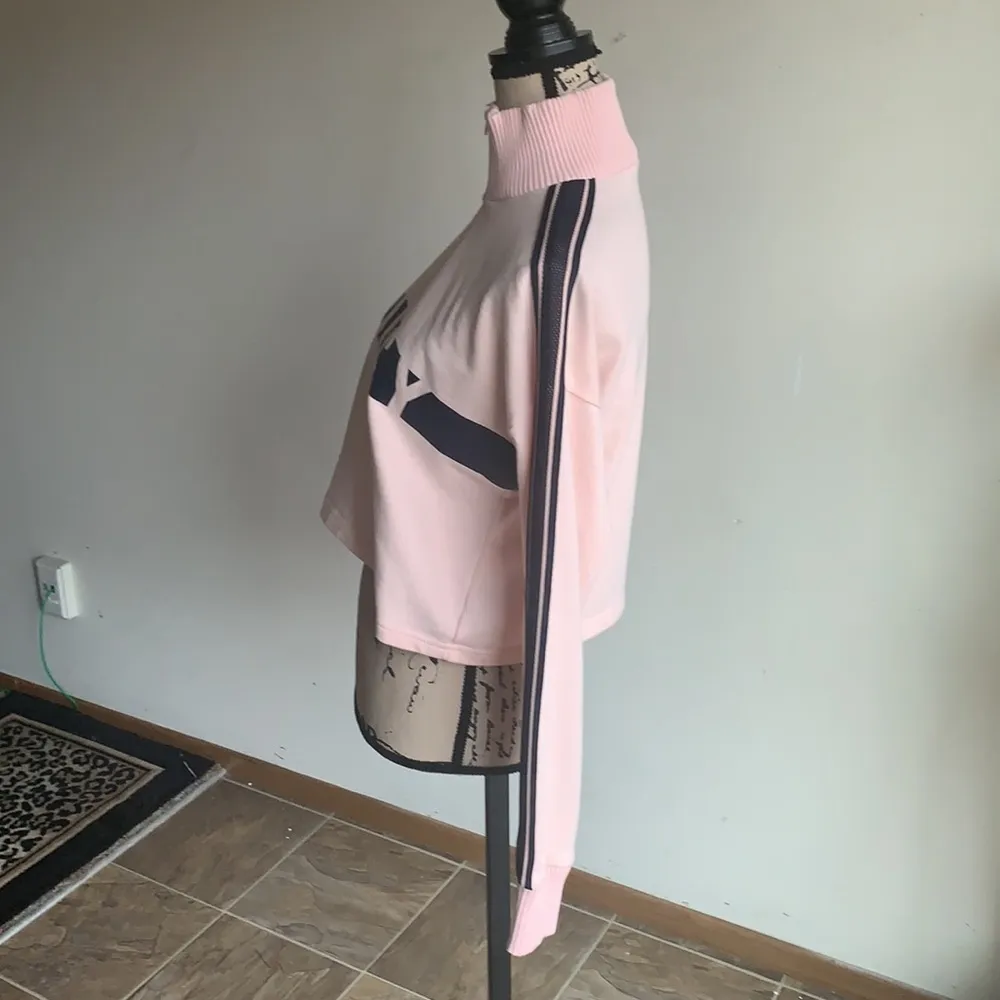 Y2K Juicy by Juicy Couture Rose Pink Pullover Crop Sweatshirt - Image 7