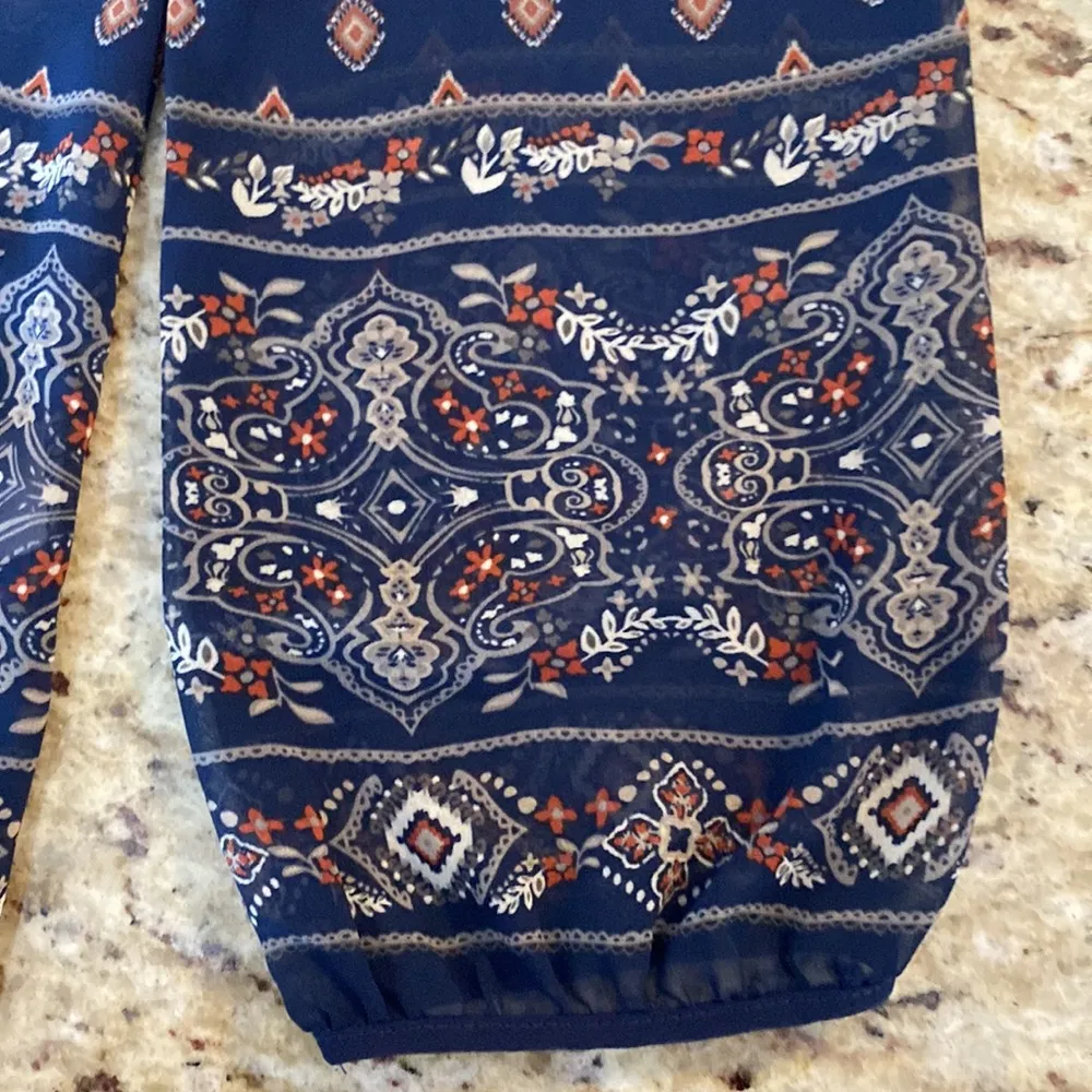 Blu-Pepper Peasant Top - Image 5