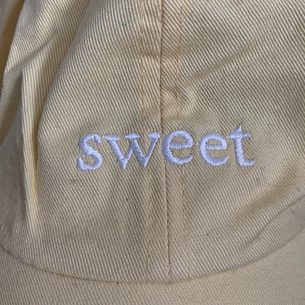 Simple mills sweet yellow baseball hat - Image 2