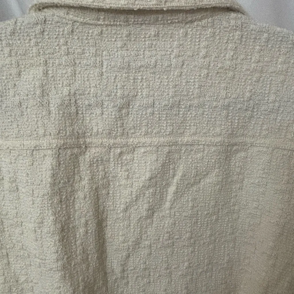 Blank NYC Cream Teddy Jacket - Image 10