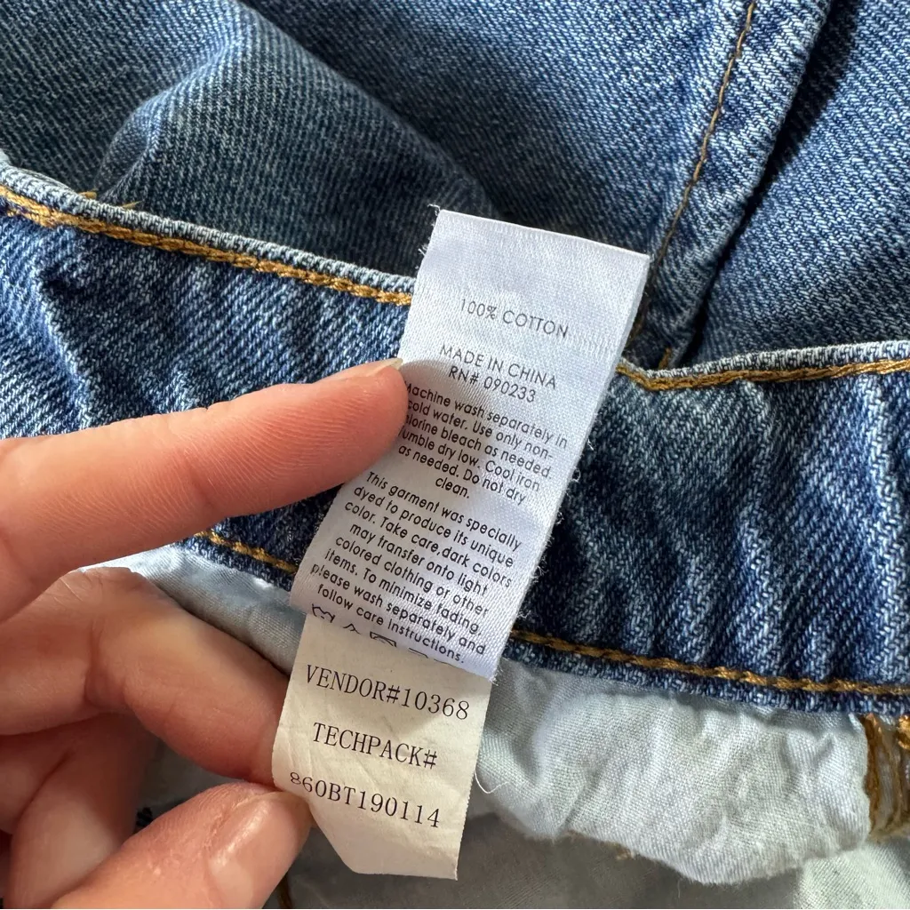 Pacsun High Rise Straight Jeans, size 27 - Image 11