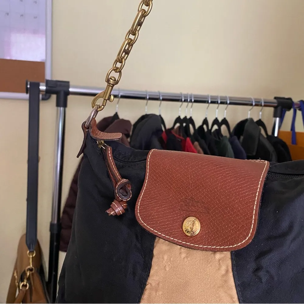 vintage y2k black shoulder bag - Image 9