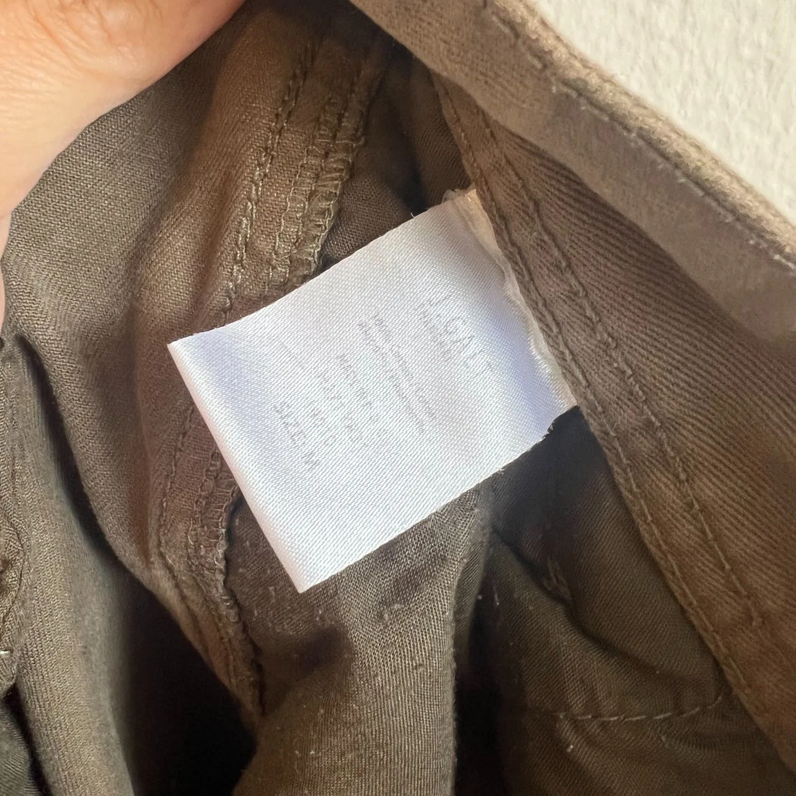 JOHN GALT Brandy Melville Brown High Rise Cargo Pants Womens Medium - Image 6