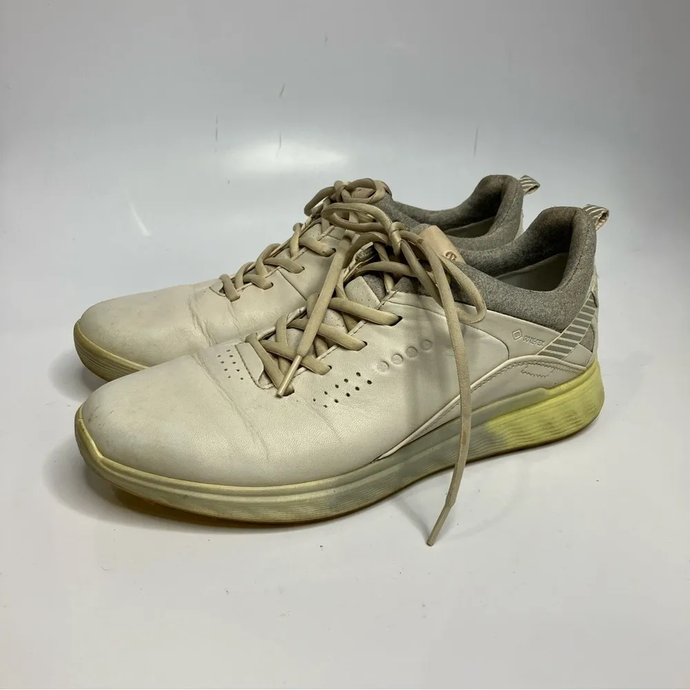 Ecco golf‎ sneakers tan leather size 38 - Image 4