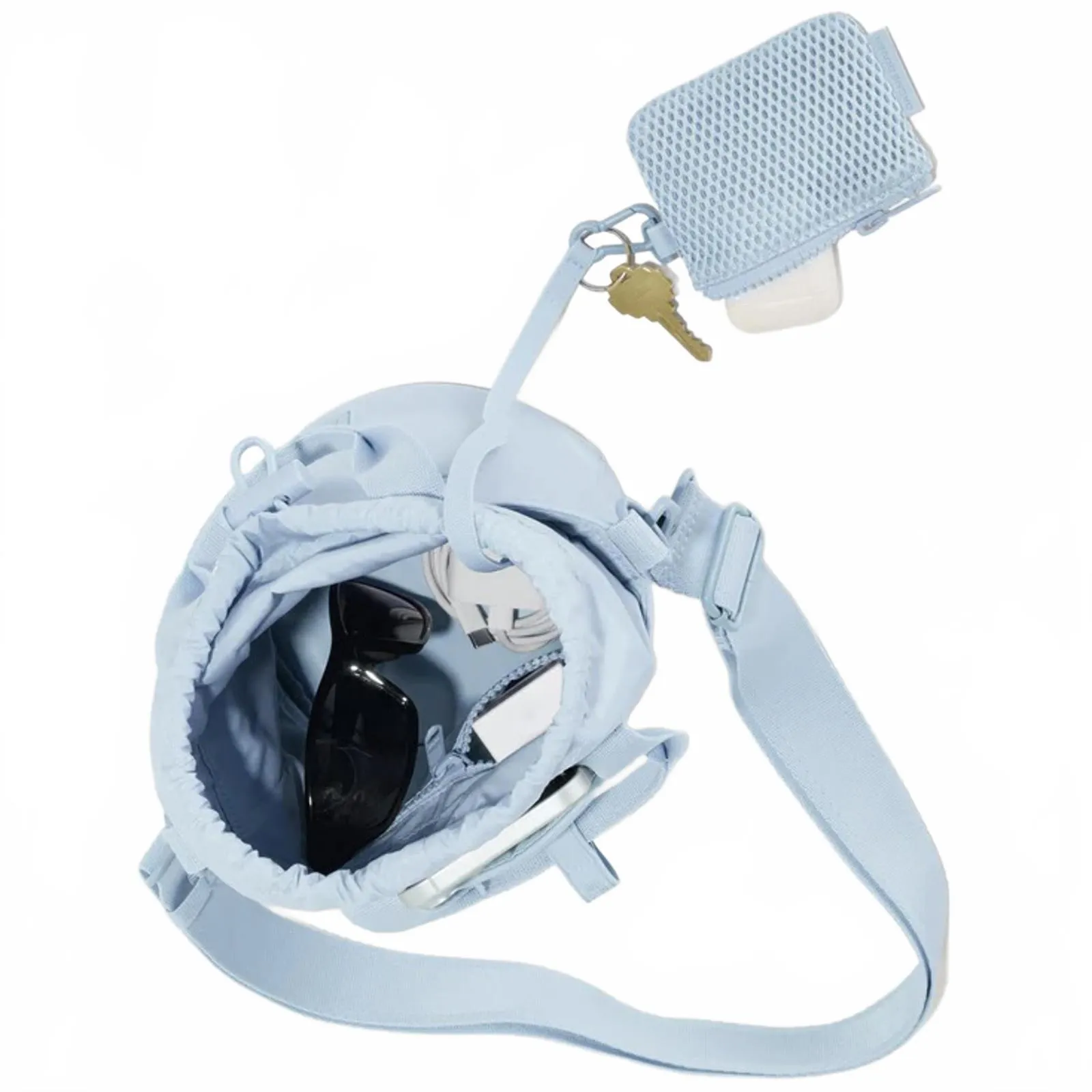 Dagne Dover Neoprene Nico Bucket Bag Limited Edition Daylight Blue NWT - Image 2