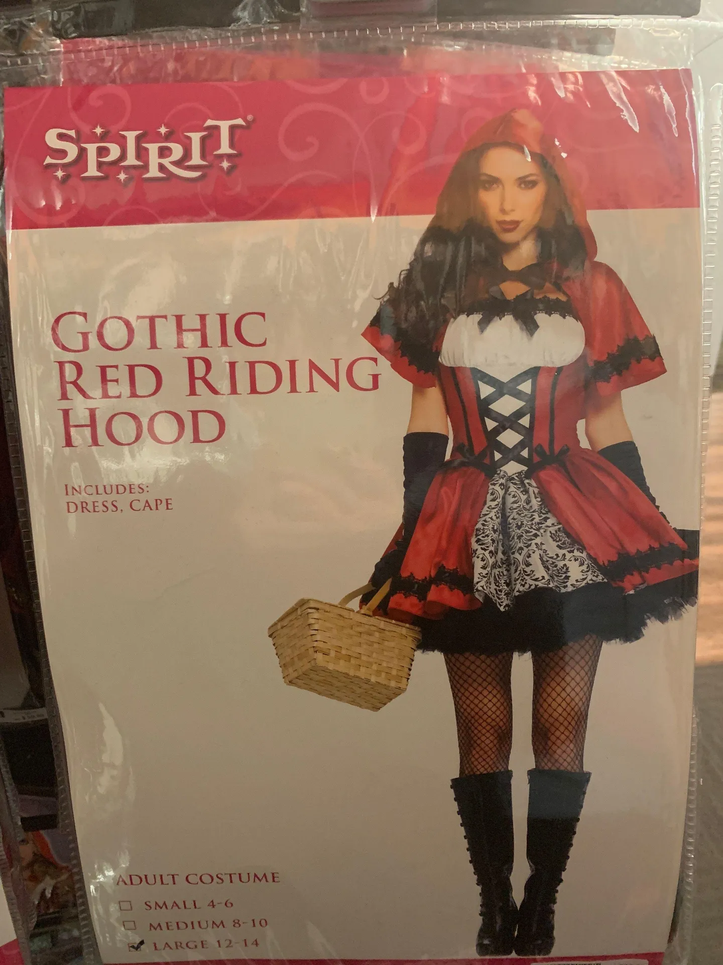Little Red Riding Hood Costume  - Image 2