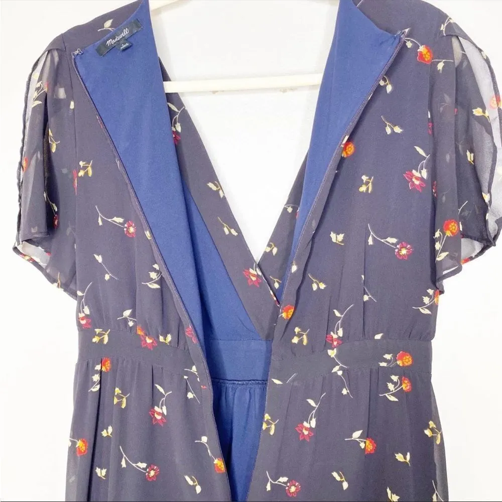 Madewell tulip floral black maxi dress 0 - Image 6