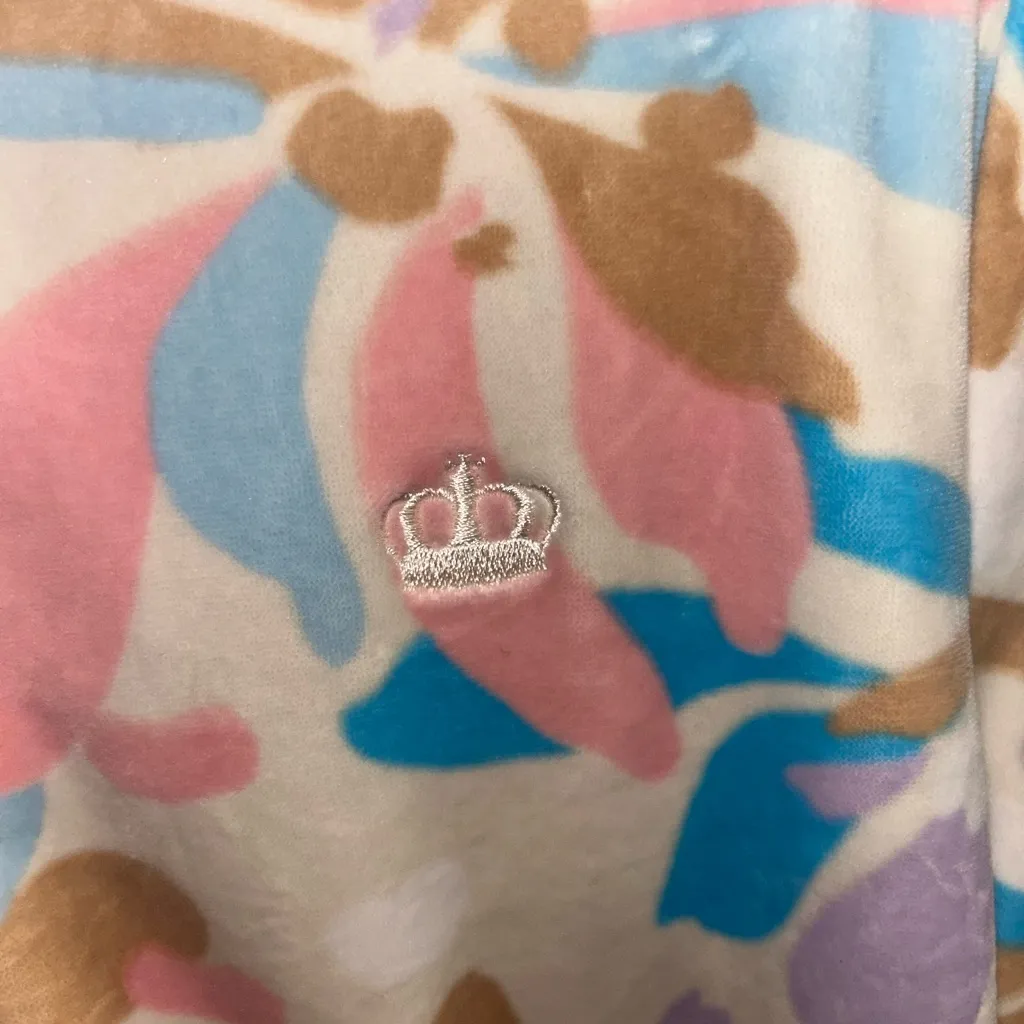 Juicy Couture Multicolor Floral zip up - Image 4