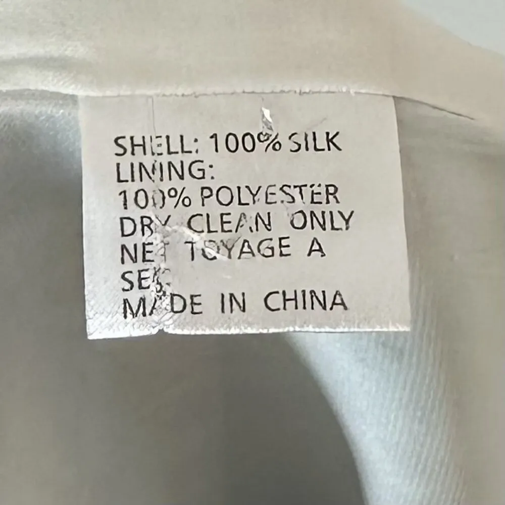 Yumi Kim Taylor Watercolor Rose Silk Dress - Size: Extra Small - Image 10