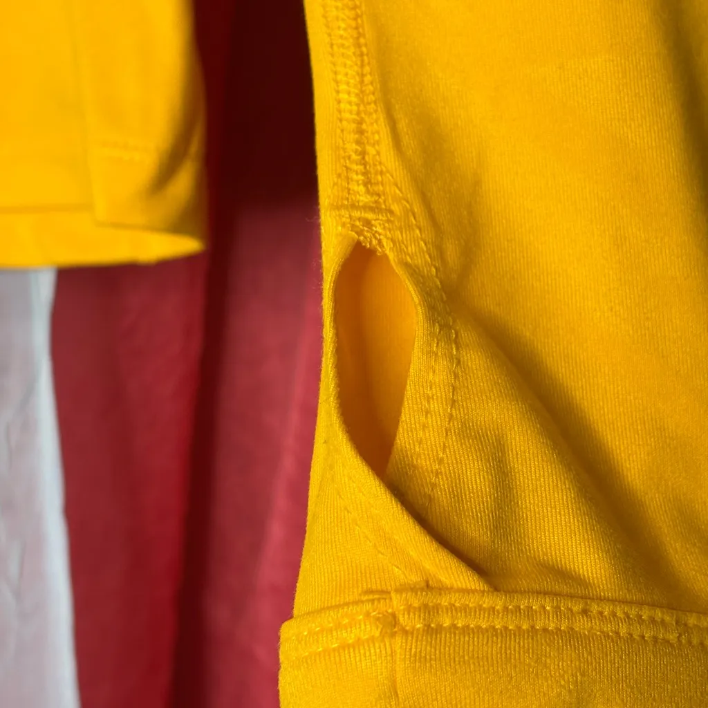 Nike Dri-FIT Yellow Quarter Zip - Image 4