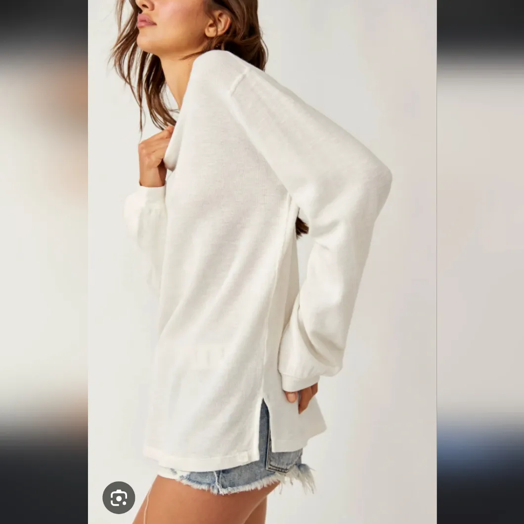 Free People NWT Soul Song Longsleeve Tee L - Image 6