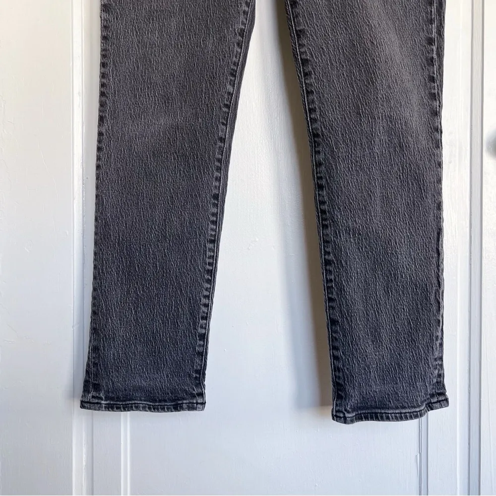 Madewell • The Curvy Perfect Vintage Jean slim tapered mom black Lunar Wash - Image 9