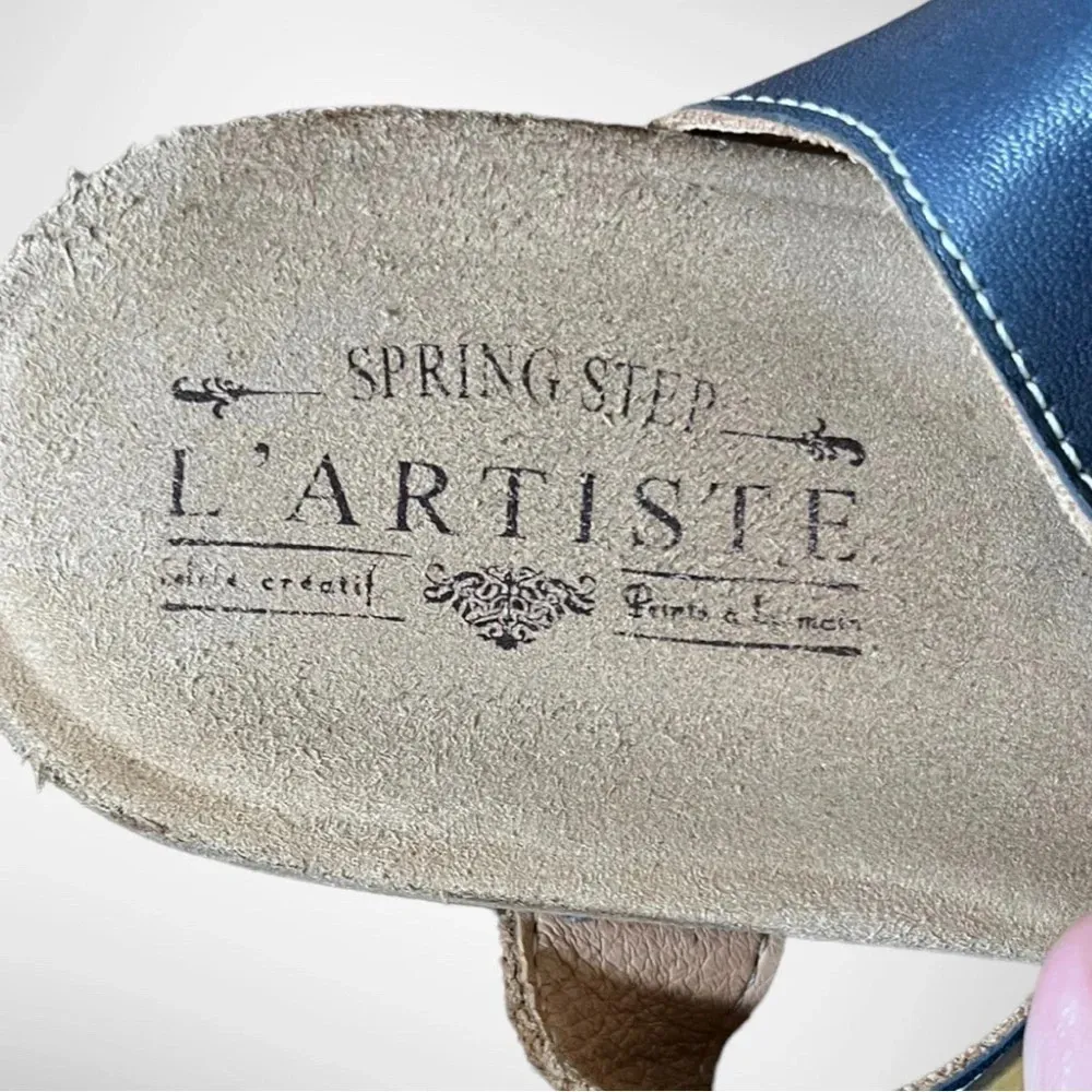 L'ARTISTE BY SPRING‎ STEP Women's Lillana Leather Sandals 8.5 | GUC - Image 2