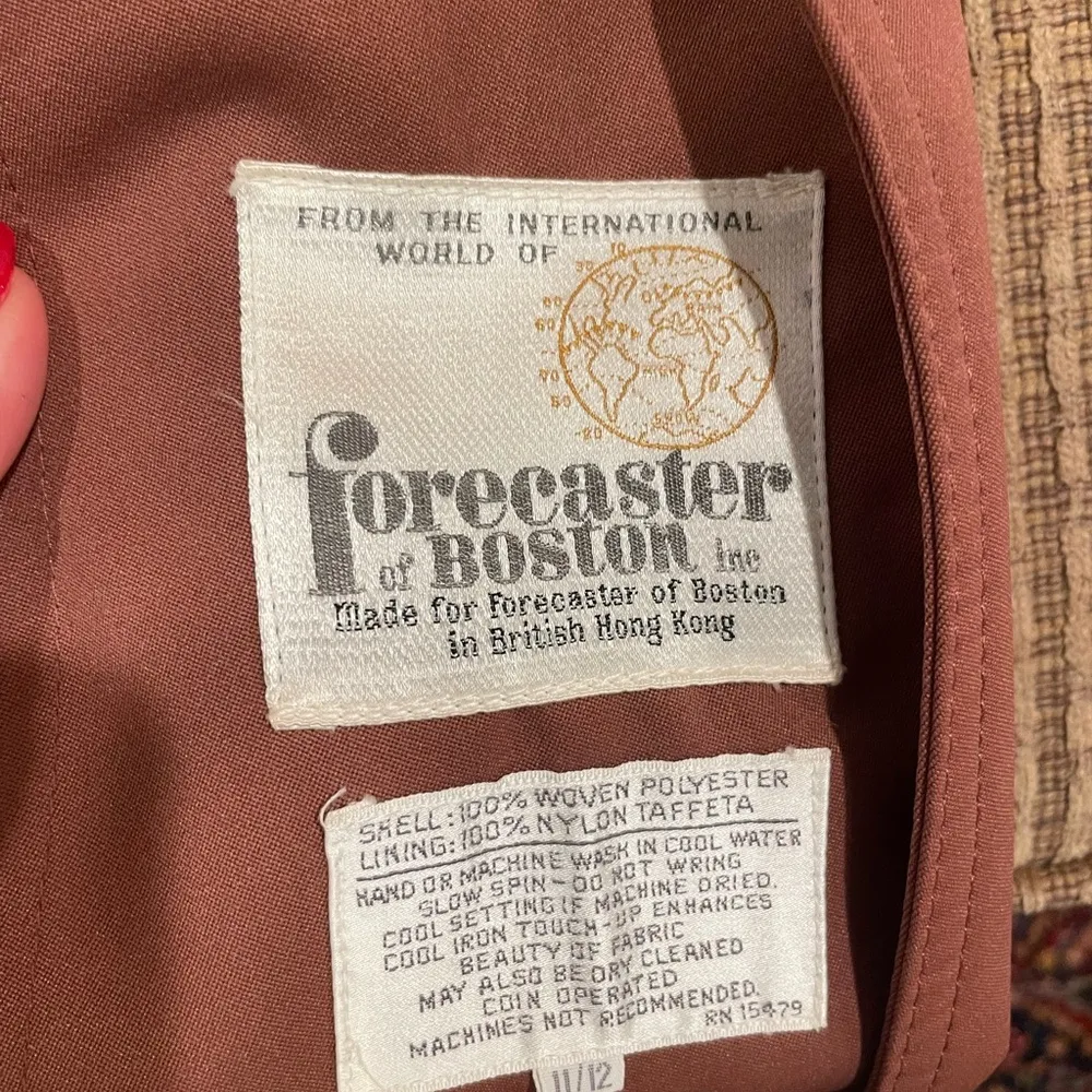 vintage 70’s forecaster of boston trench coat - Image 5