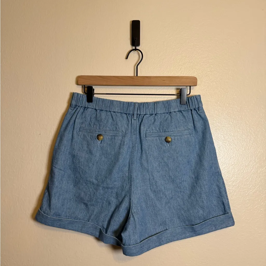 Vineyard Vines  Chambray Pleated Shorts - Image 3