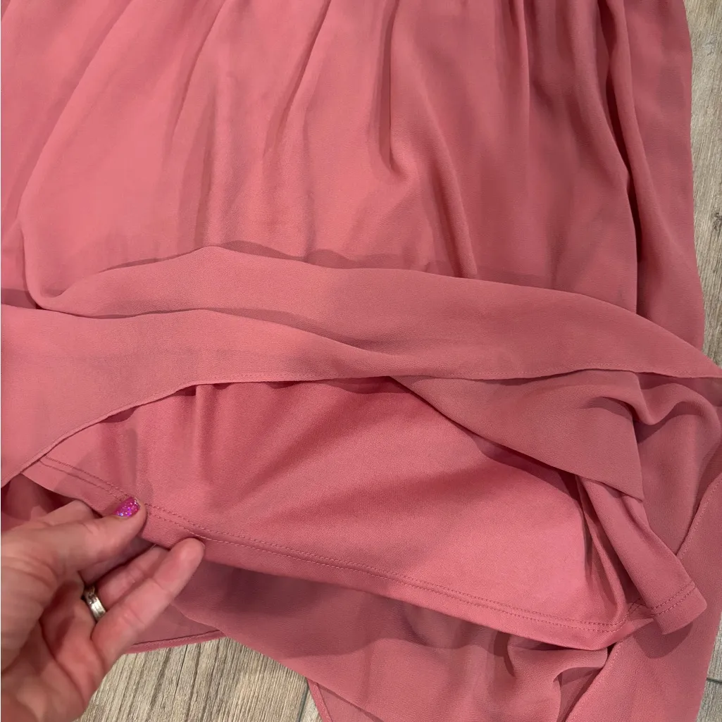 by & by White and Pink High Low Dress Size undefined - Image 10