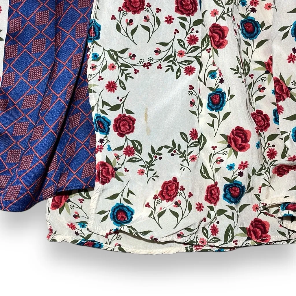 Sandro‎ Paris Dua Asymmetric Patchwork Maxi Skirt Small - Image 14