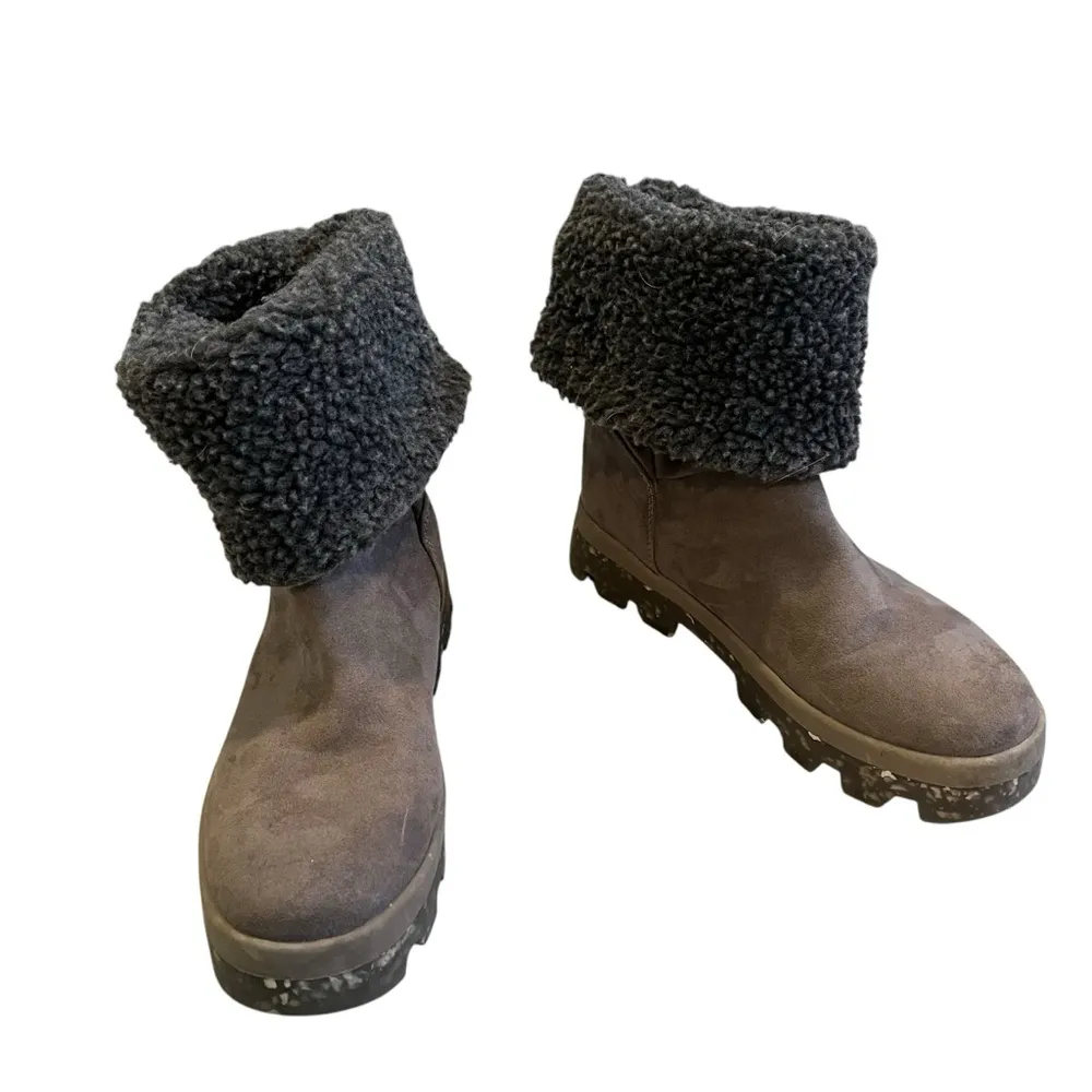 Cool Planet By Steve Madden Restt Faux Shearling Bootie - Image 4