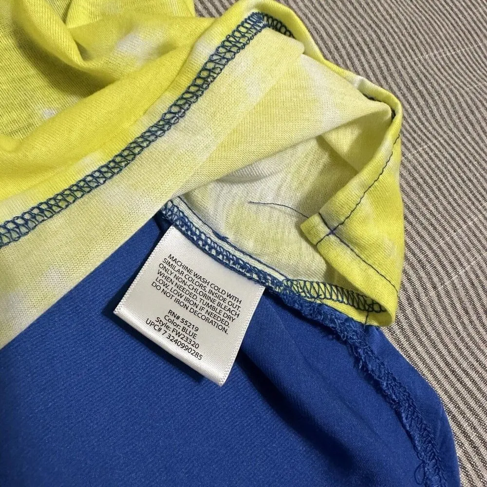 Lucky Brand Women’s Plus Size 1X 16W  Sleeveless Tank Blouse Parrot Rhinestone - Image 9