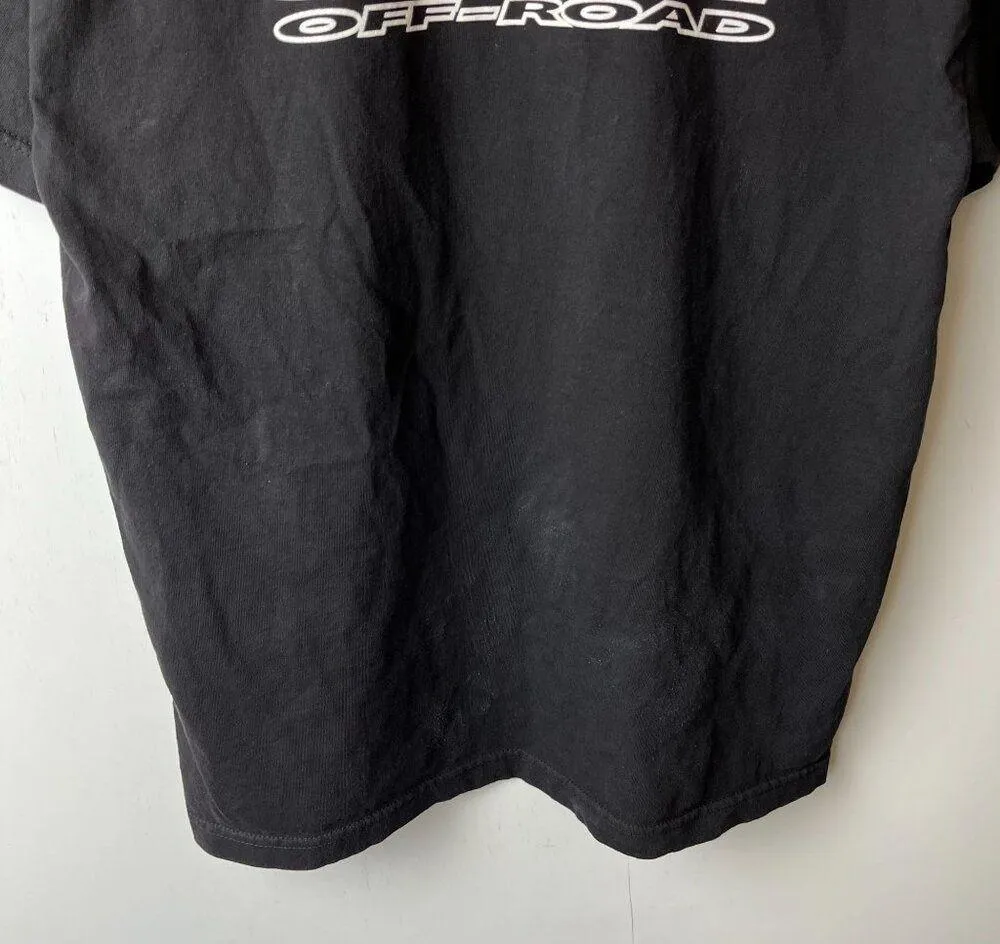 Vintage Y2K STI Off Road T Shirt Black Large L Car Graphic Tee 100% Cotton Solid - Image 5